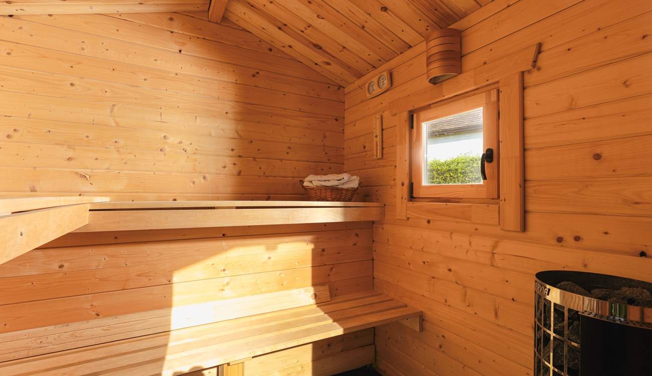 And....unwind...relax those muscles after a day exploring the countryside.