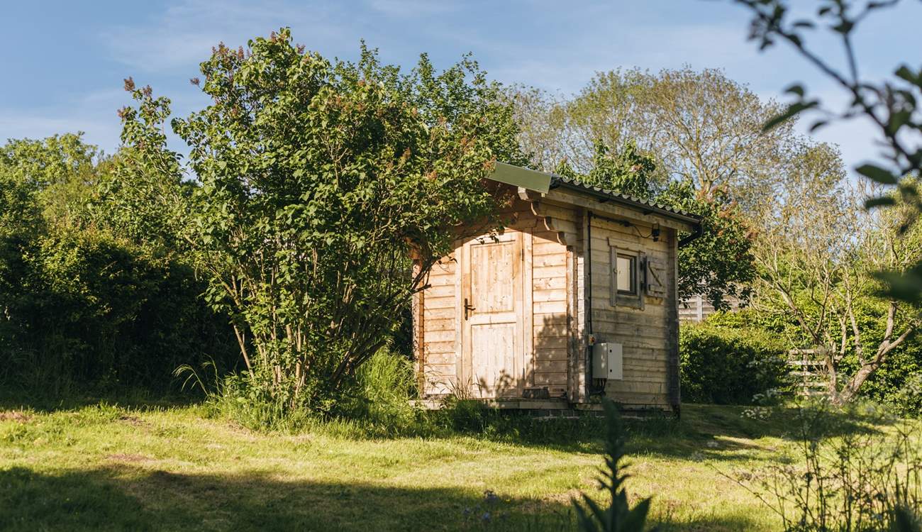 There is even a sauna in the grounds to treat yourself.