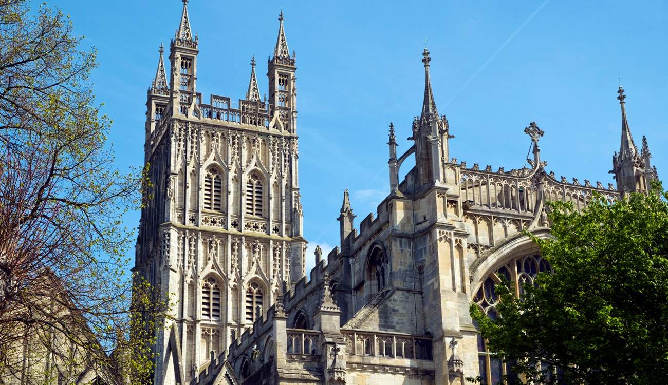 Gloucester Cathedral is one of Britain’s greatest buildings, representing over 1,300 years of Christian faith and heritage. The Cathedral is open daily, entry is by donation, and all are welcome.