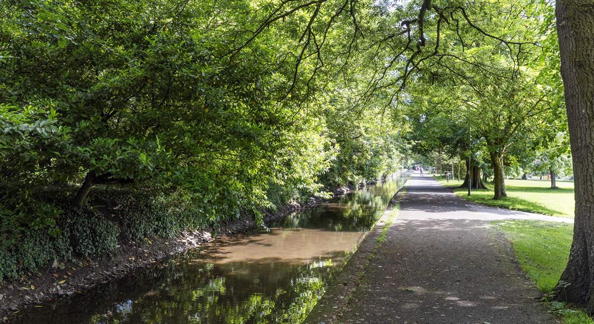 Visit the pannier market or stretch your legs with a stroll by the river at Tavistock.