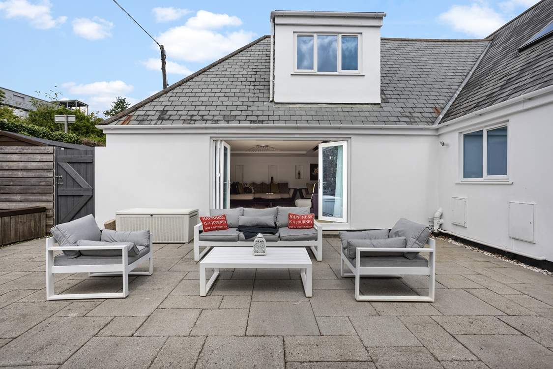 This sun trap awaits on those lazy summer days.