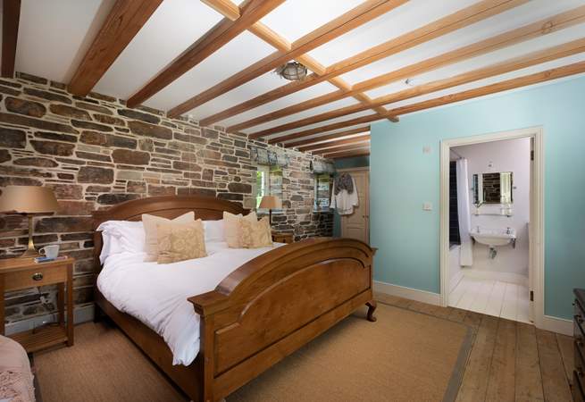 Bedroom 4 with a super-king size bed.