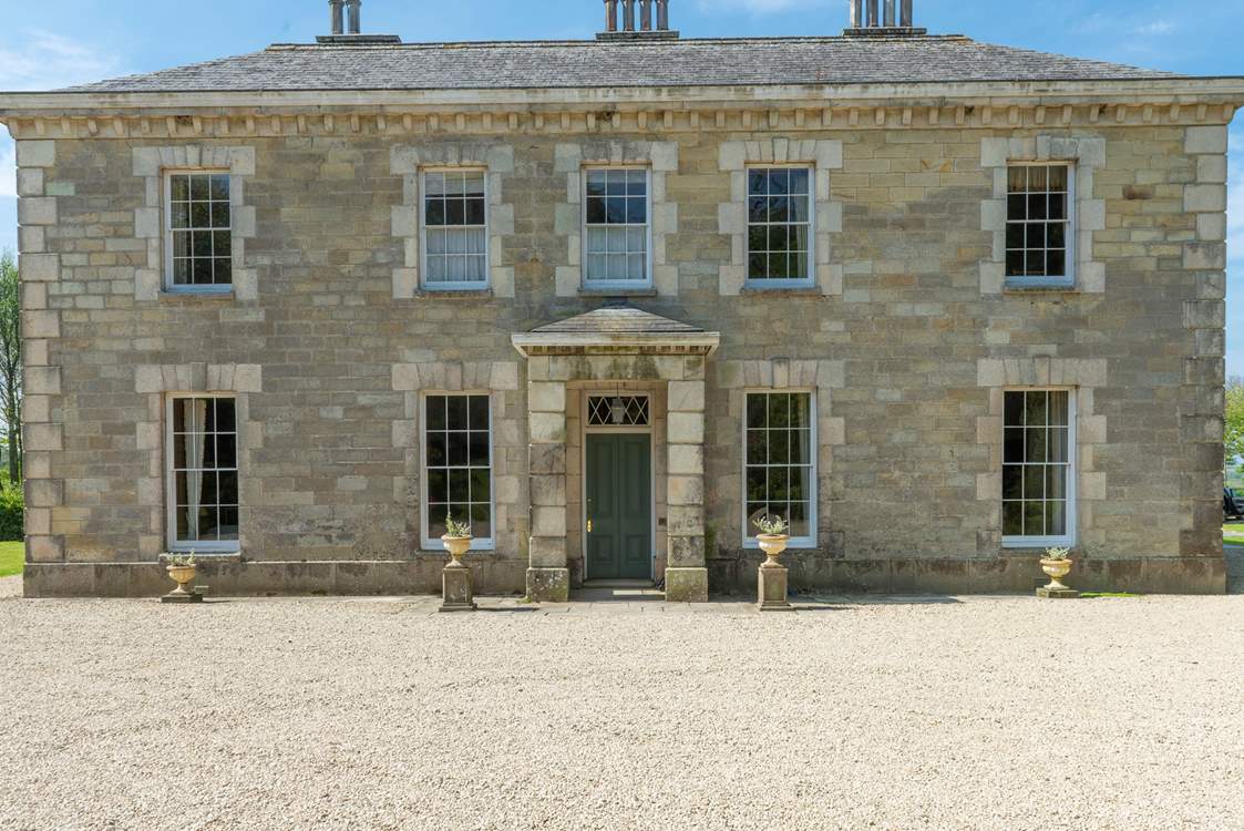 Beautiful Tresillian House awaits your arrival.