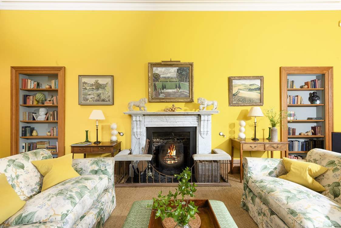 The open fire will be a welcome sight on those out-of-season breaks.