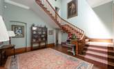 What a staircase that leads down into the inner hallway. - Thumbnail Image