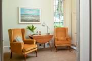 Should you need to catch up on some work whilst you're away, you can escape to the study.