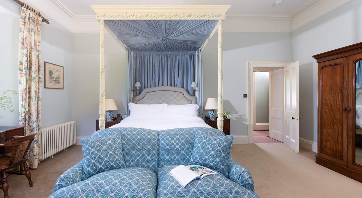 Bedroom 3 is most charming and perfect for the Lord or Lady of the Manor.