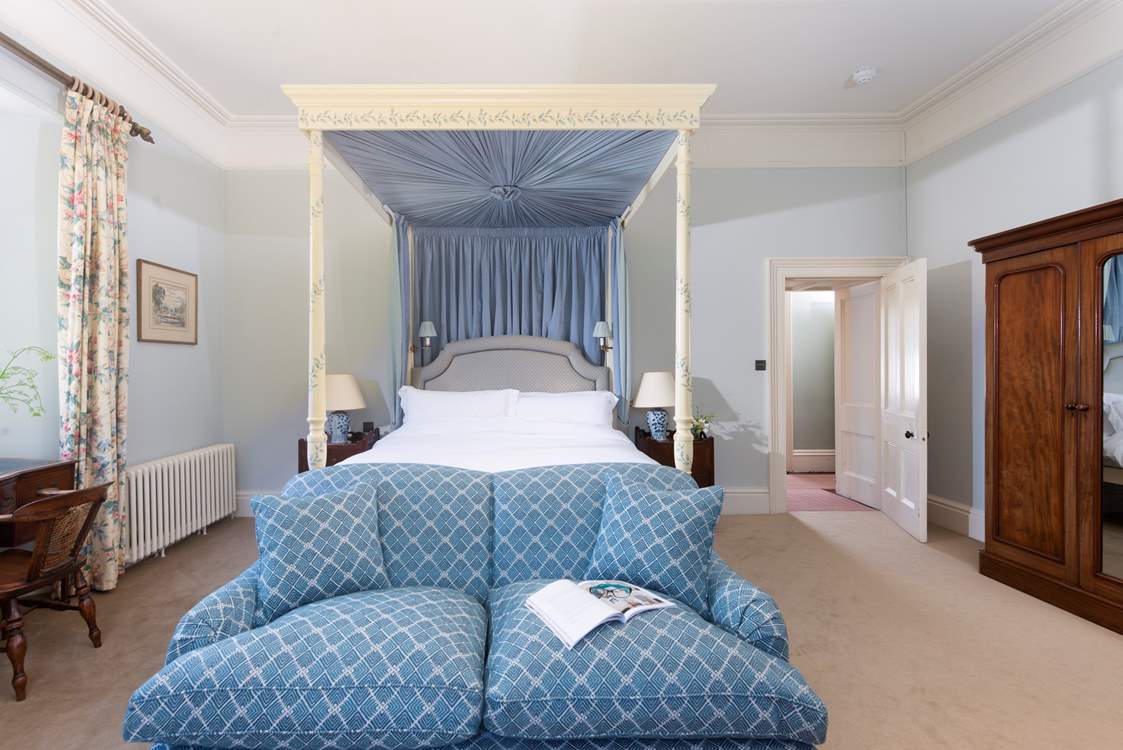 Bedroom 3 is most charming and perfect for the Lord or Lady of the Manor.