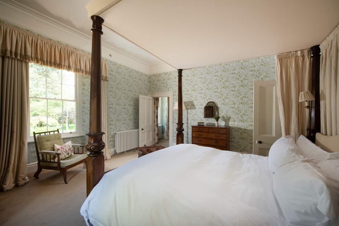 Enjoy leisurely lie-ins enjoying the view from the window.