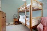 The second bedroom has a connecting door with bedroom 1, which is ideal for families. The door can be shut off as there is a separate entrance as well.