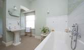 Period styling in the family bathroom. - Thumbnail Image