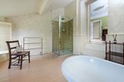 ....a separate shower cubicle.