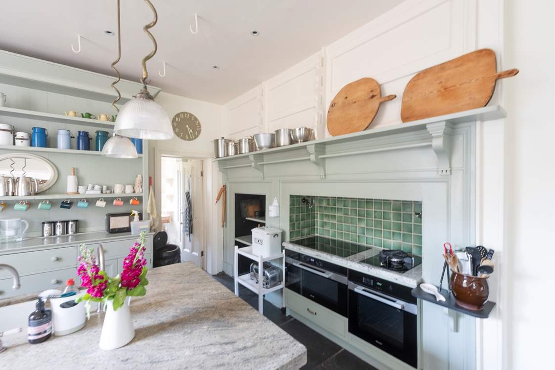 The kitchen is well-equipped, perfect when catering for a crowd.