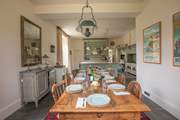 For more informal dining the kitchen/breakfast-room is the place to gather.