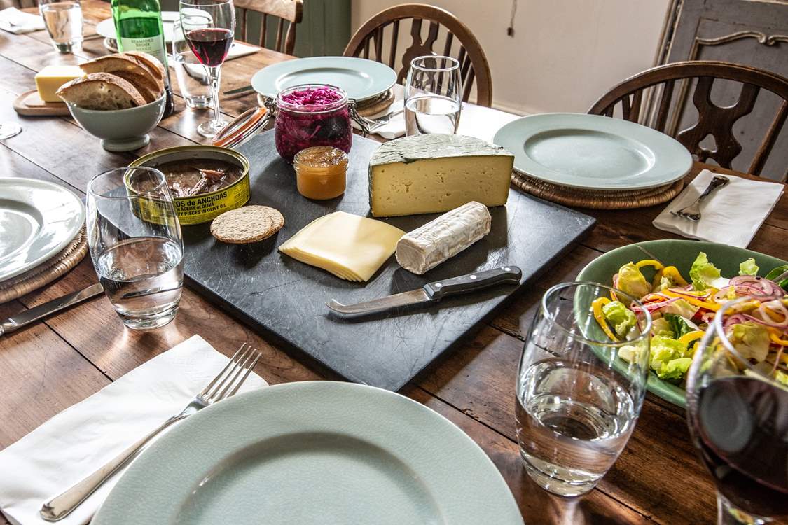 Stop off at a local farm shop to pick up the freshest of produce, artisan breads and delicious cheeses.