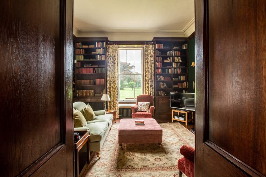 Let's step into the library.