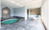 The private spa area is a real treat for guests of Tresillian House. - Thumbnail Image