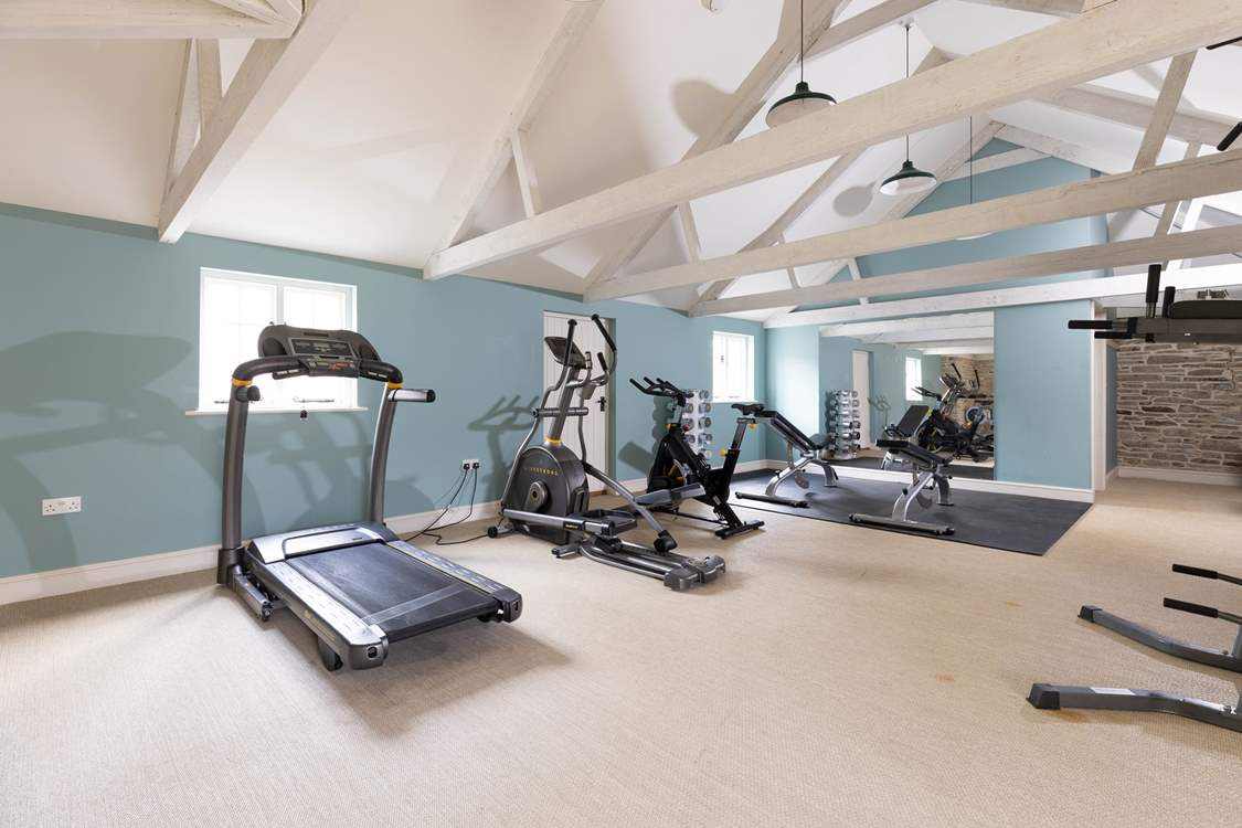 Want to keep your fitness up or maybe start a new regime, well a private gym awaits for guests of Tresillian House.