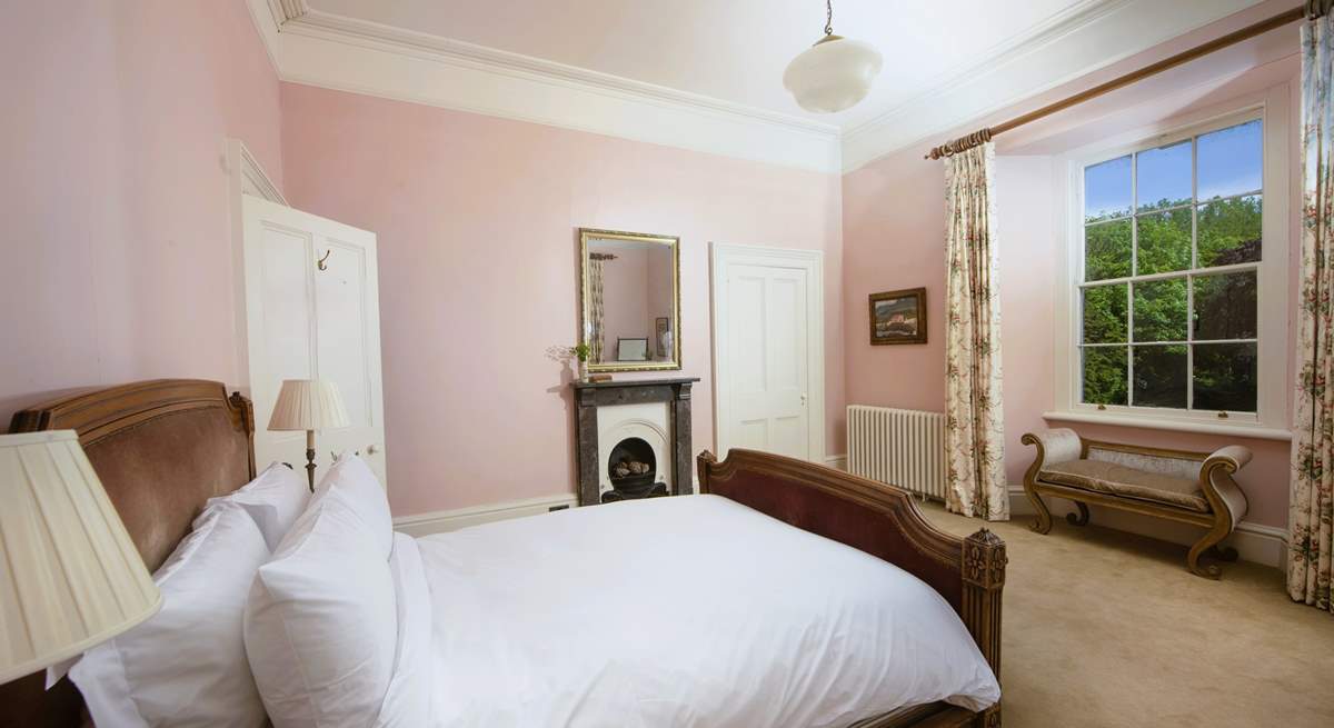 Subtle shades of pink in bedroom 4 