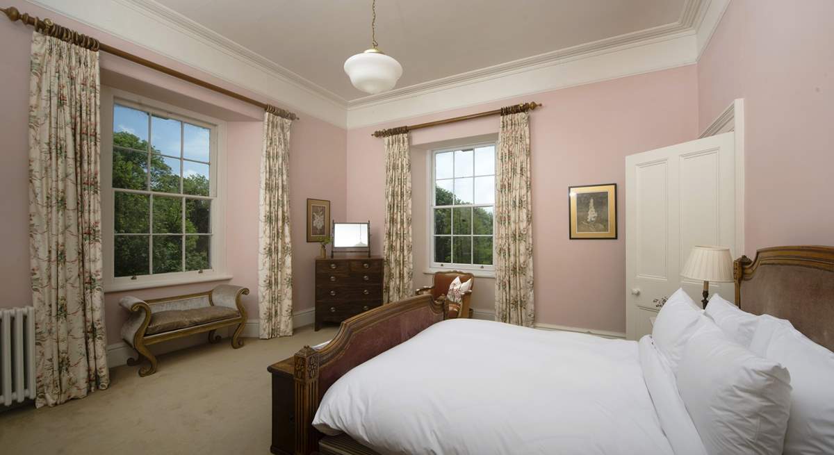 Another room that is double aspect to showcase the grounds.