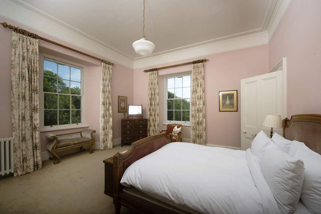 Another room that is double aspect to showcase the grounds.
