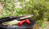 There is a starter pack of coals for the barbecue. - Thumbnail Image