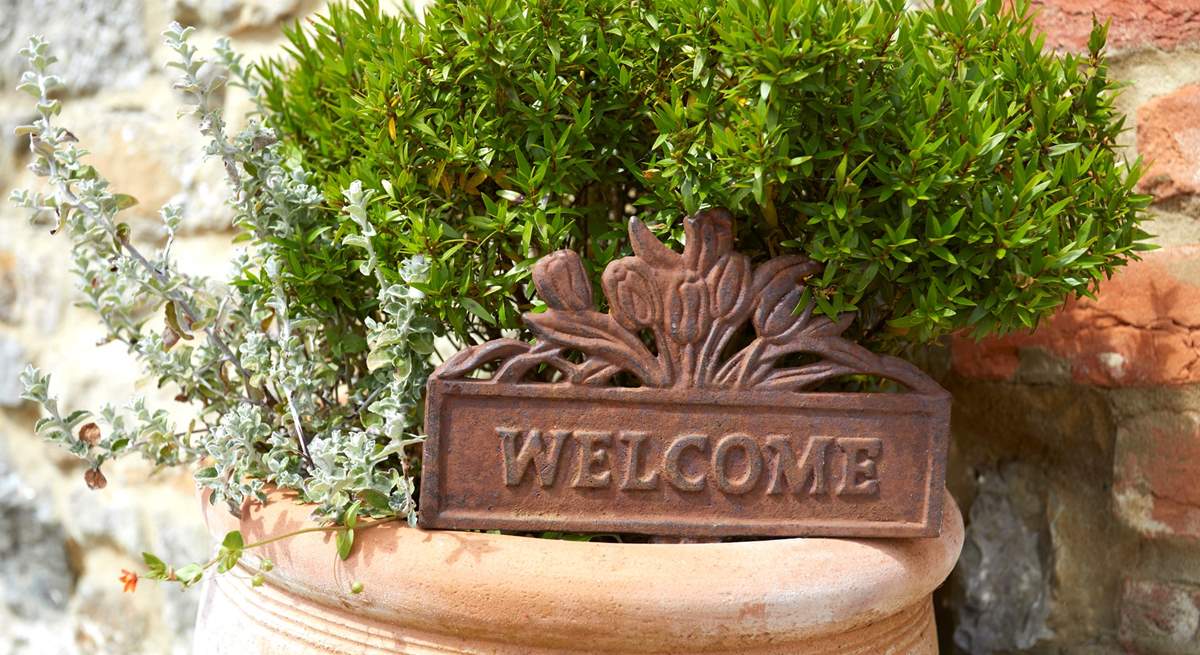 A warm welcome awaits.