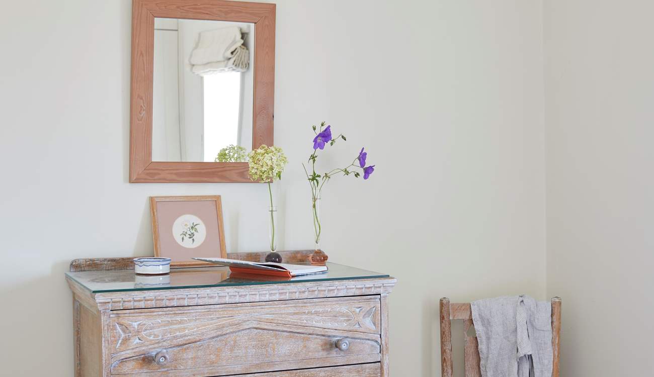 Rustic furnishings add a finishing touch.