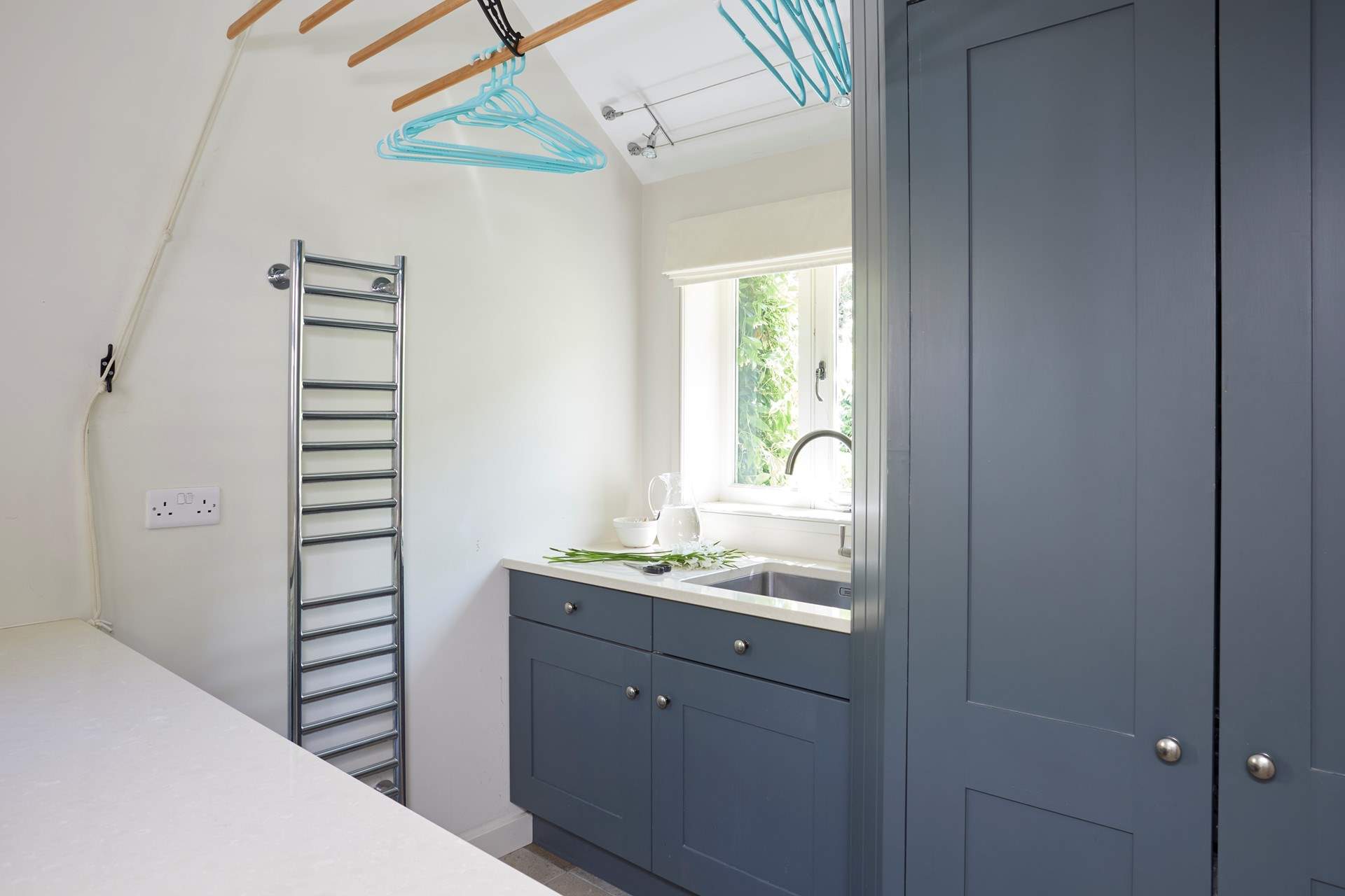 A well-designed utility-room.