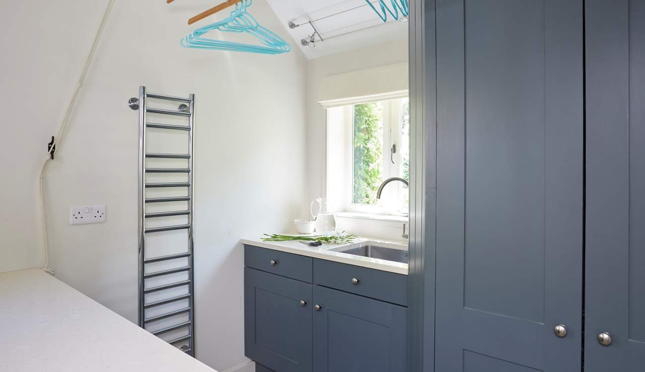A well-designed utility-room.