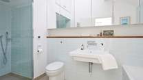 The main suite comes complete with a fabulous bathroom.