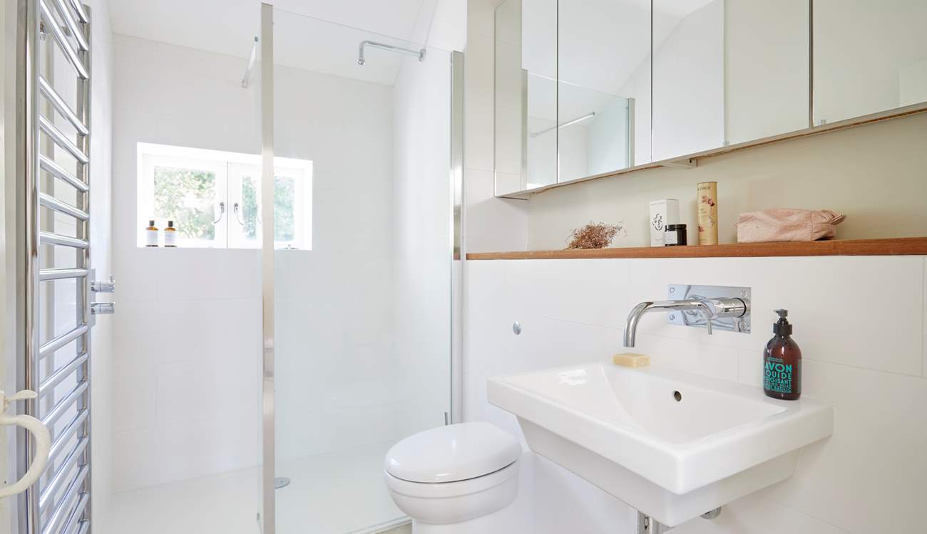 A fabulous shower-room.