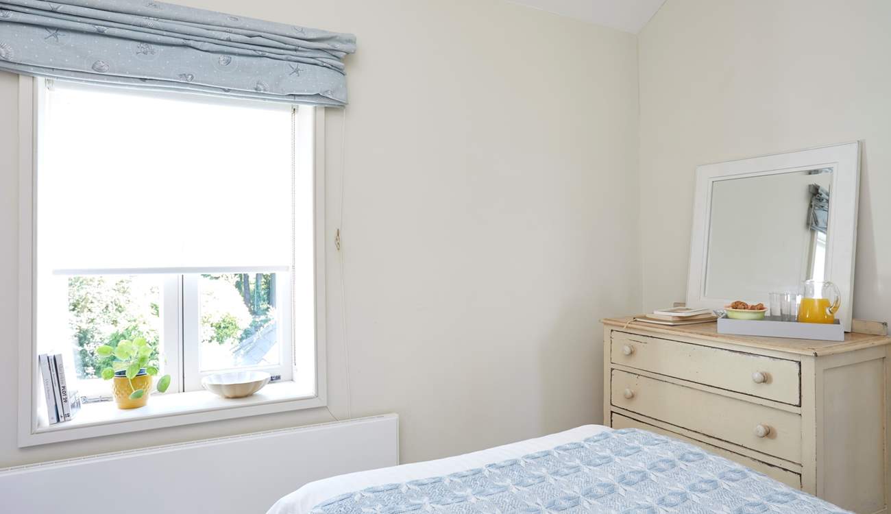 A comfortable king bedroom. 