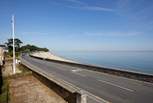 Enjoy the view from the balcony across the Solent.