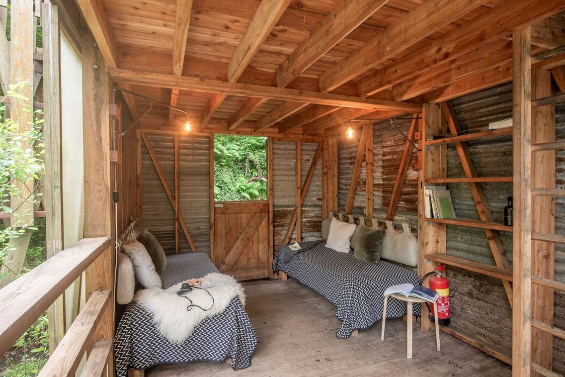 There's plenty of space inside to relax and unwind.