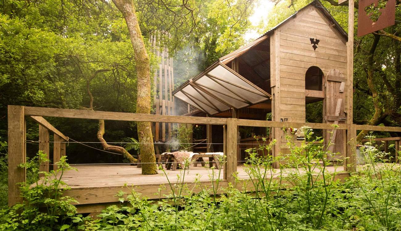 Cooking in nature is a dream here. 