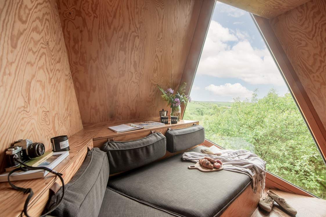Paired-back, stylish interiors greet you on arrival.