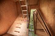 Take care when climbing the ladder up to bed.