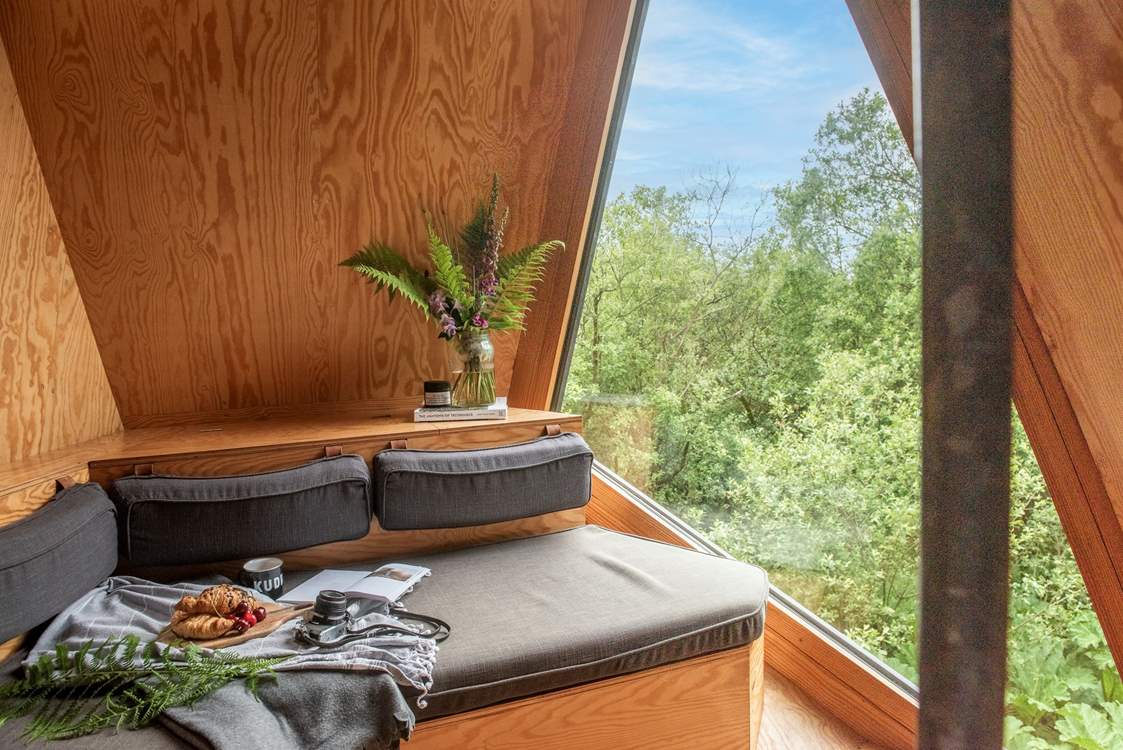 Your unique treehouse offers you the experience of getting back to nature.