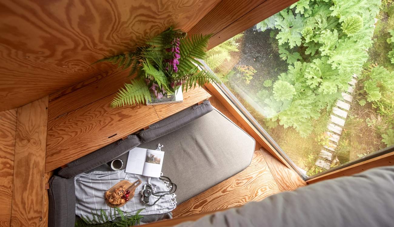 With the treehouse being fully insulated, it's the perfect place whatever the weather.