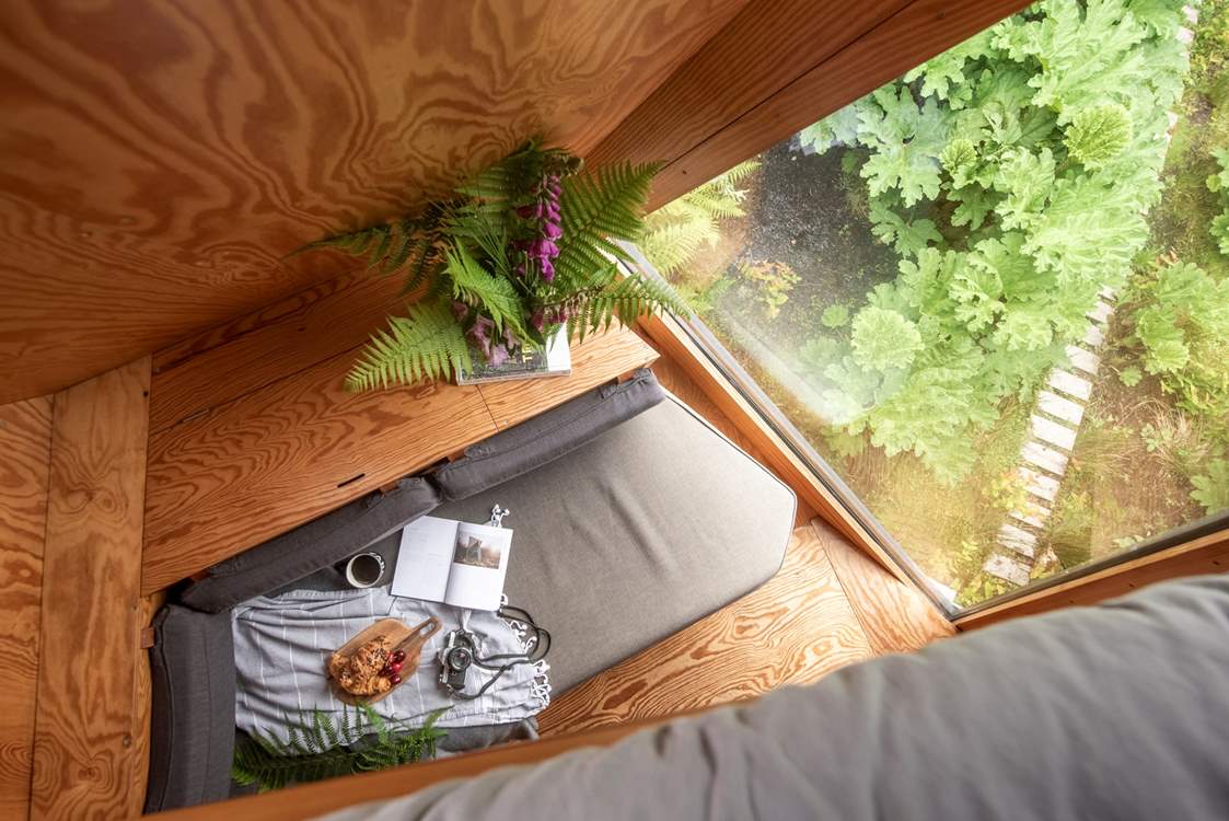 With the treehouse being fully insulated, it's the perfect place whatever the weather.