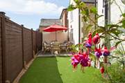 Enjoy those summer evenings outside with dinner in the garden.