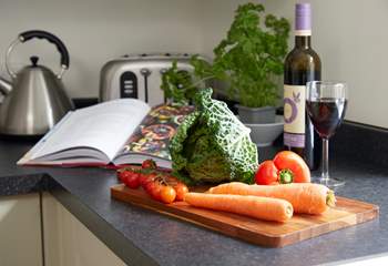 The chef of the group will enjoy cooking in this well-equipped space.
