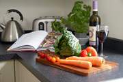 The chef of the group will enjoy cooking in this well-equipped space.