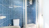 Take a refreshing shower after exploring the coastal path. 
