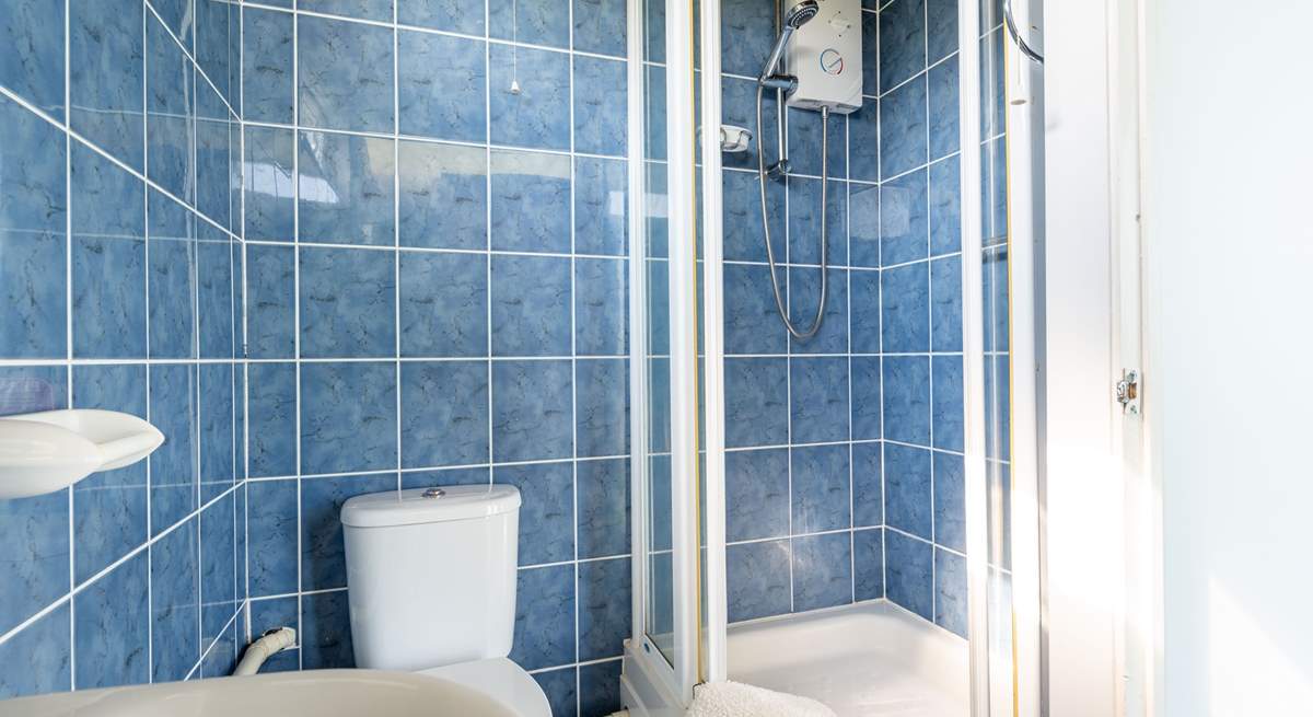 Take a refreshing shower after exploring the coastal path. 