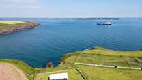 Stroll to Mill Haven from Haven High or discover the craggy coves and endless beaches along the Pembrokeshire Coast Path. 