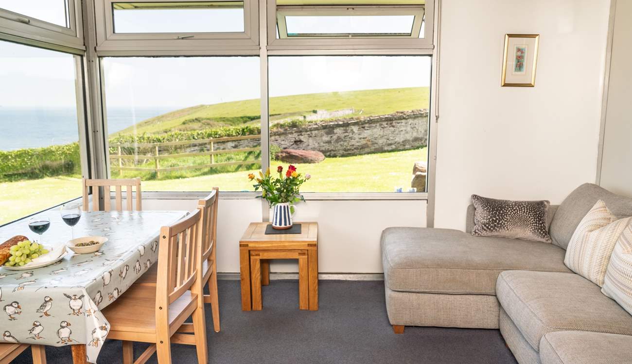 Sit back and relax watching the boats go by. Look out for dolphins swimming in the bay. 