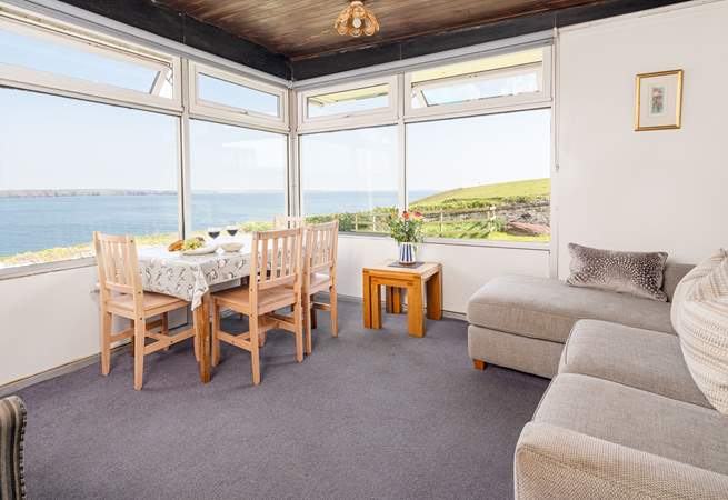 You are surrounded by the sea. In all weather, for sea lovers, it's a magical place to be. 