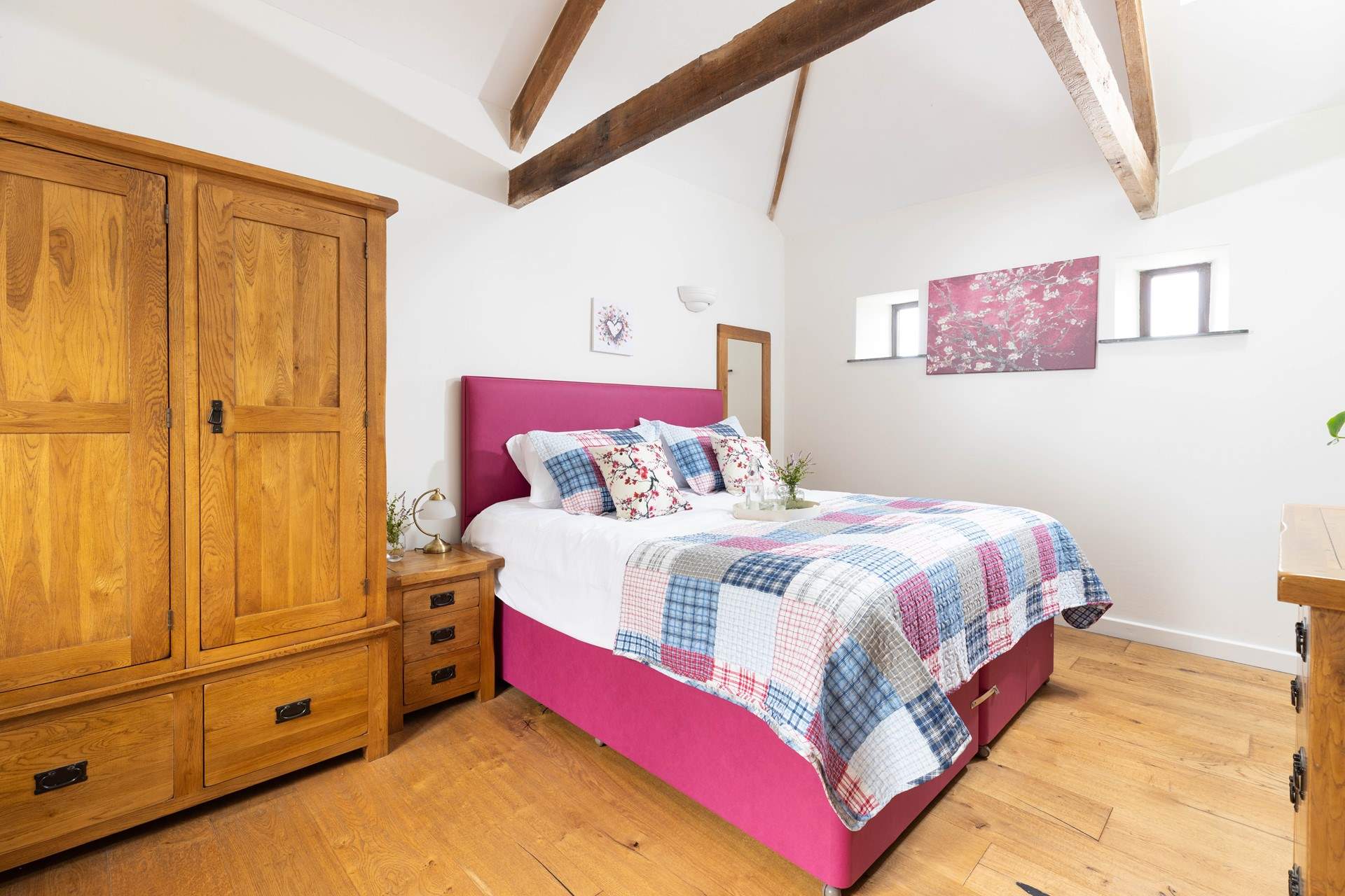 Snuggle up in charming bedroom 3.